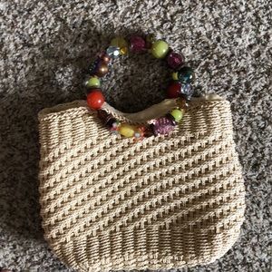 Cappelli Resort Beaded handle Bag